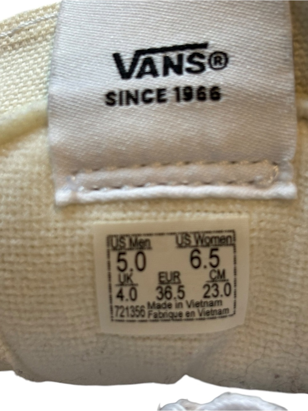 Unisex Vans Sk8-Hi Lavender b High Top Sneakers Men size 5 Women Size 6.5 - Picture 9 of 9